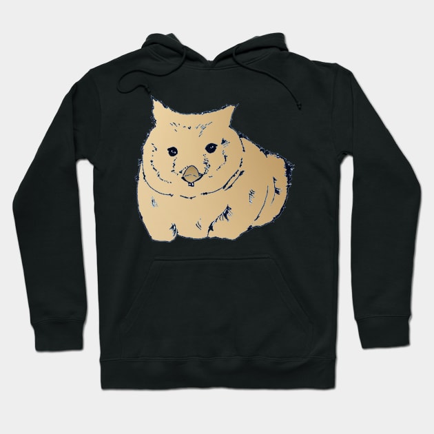 Wombats are the cutest animals in the world. Hoodie by Artstastic